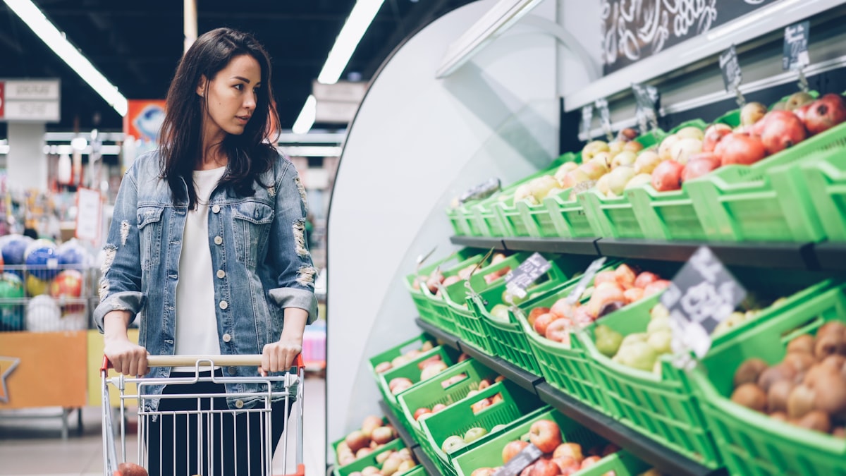 Smart grocery shopping planning and organization